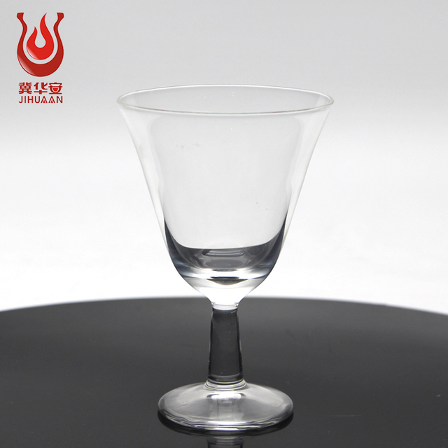 Heat-resistant Glass Tea Cup High Borosilicate and High Foot Glass Teacup Art Teacup 